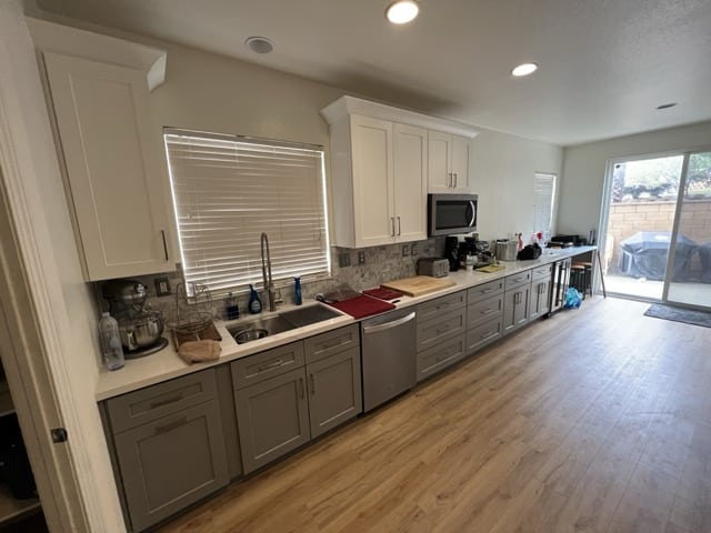 kitchen remodeling and floor installation
