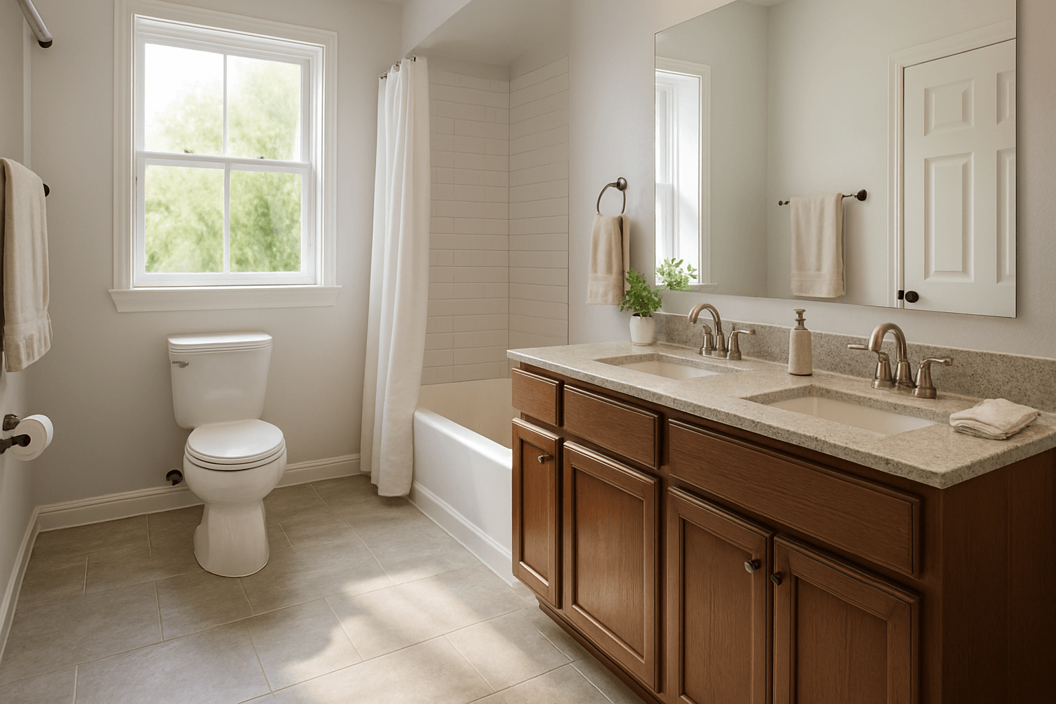The Best Bathroom Flooring for Los Angeles Homes A Waterproof & Stylish Guide
