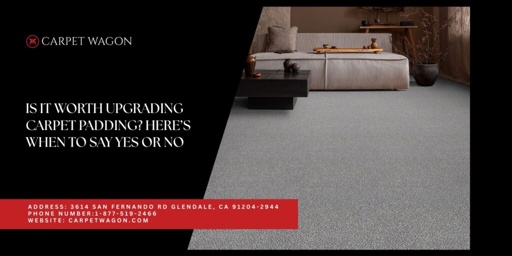 Upgrading Carpet Padding