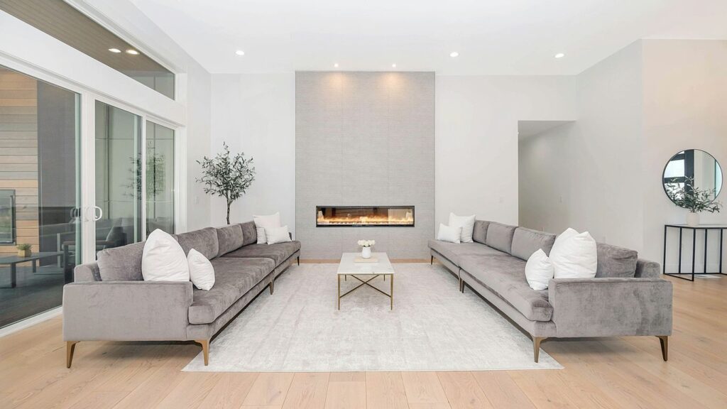 Fireplace Flooring Ideas: Safe and Stylish Options for Glendale Living Rooms