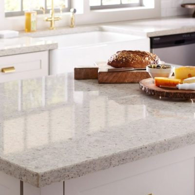 quarts kitchen countertop installation in LA