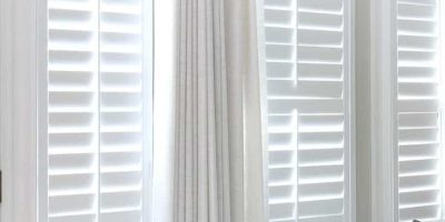 wood window shutters in white wood window shutters in white